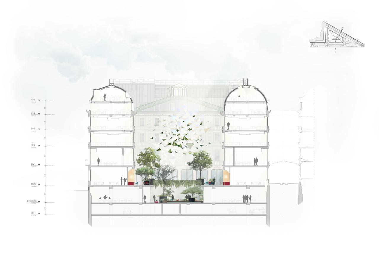 Bureau Paris 14546m² Location bureau Paris OLBUR2205905 6
